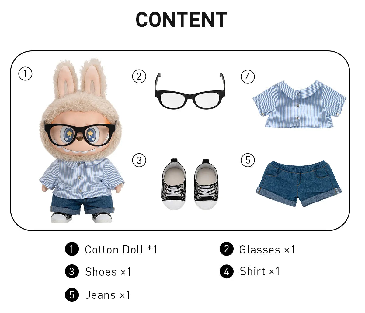 Labubu – Flip With Me Series Vinyl Plush Doll