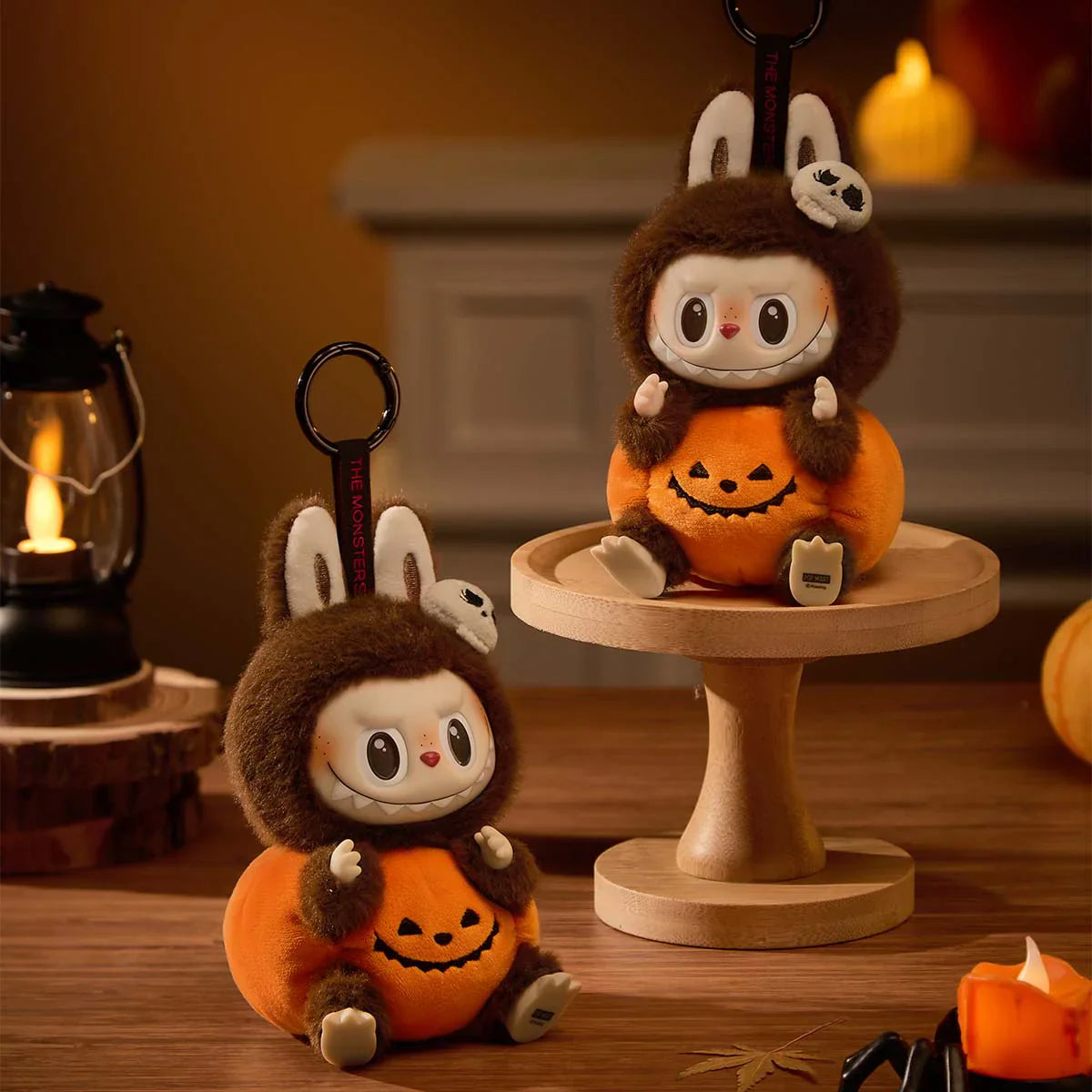 Happy Halloween Party Series β Sitting Pumpkin Vinyl Plush Pendant