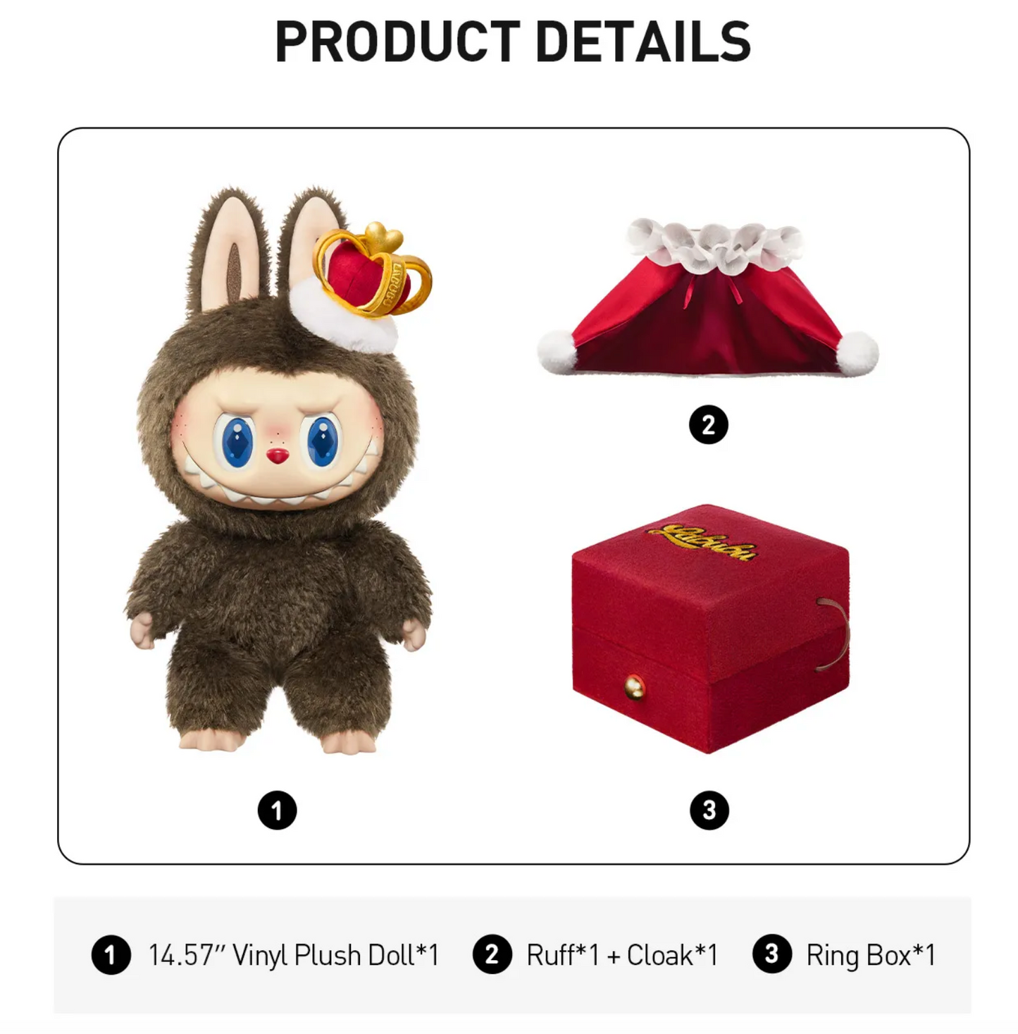 Labubu – Let’s Checkmate Series Vinyl Plush Doll