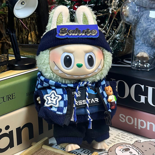🧢 Urban Star Outfit for Labubu (Doll Not Included)